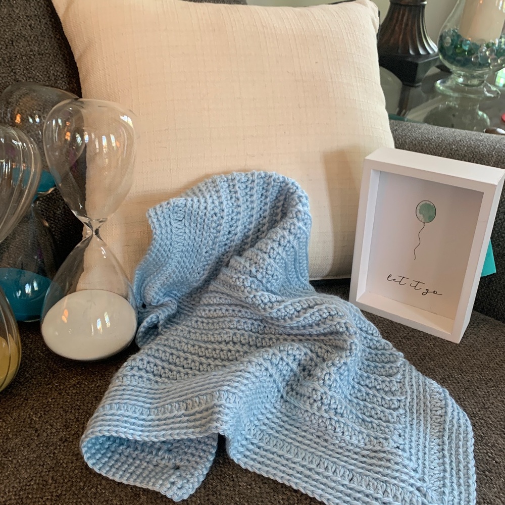 “Water” A lovie lovingly made by hand in the USA - Picture 2 of 4